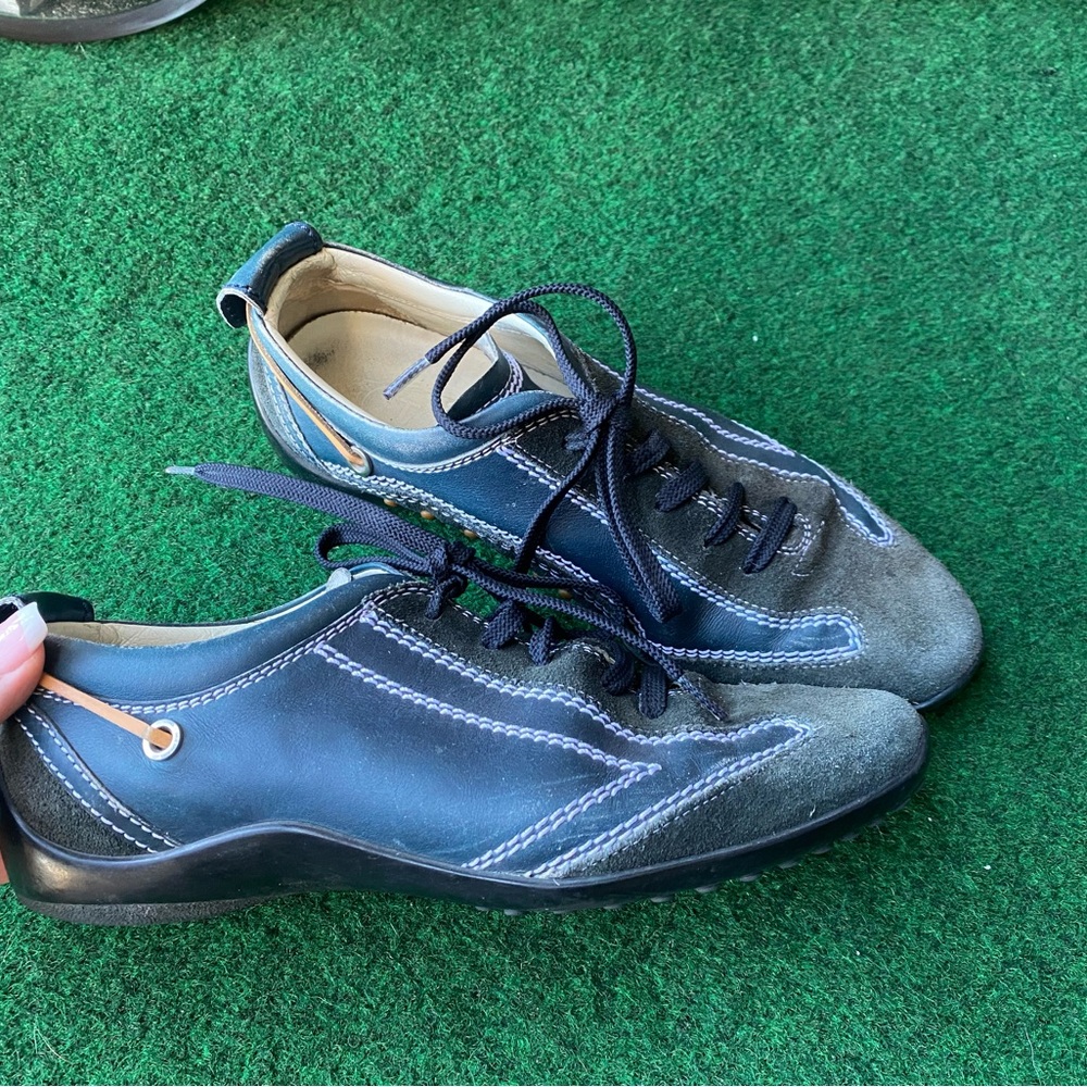 Tod’s Leather and Suede Sneakers